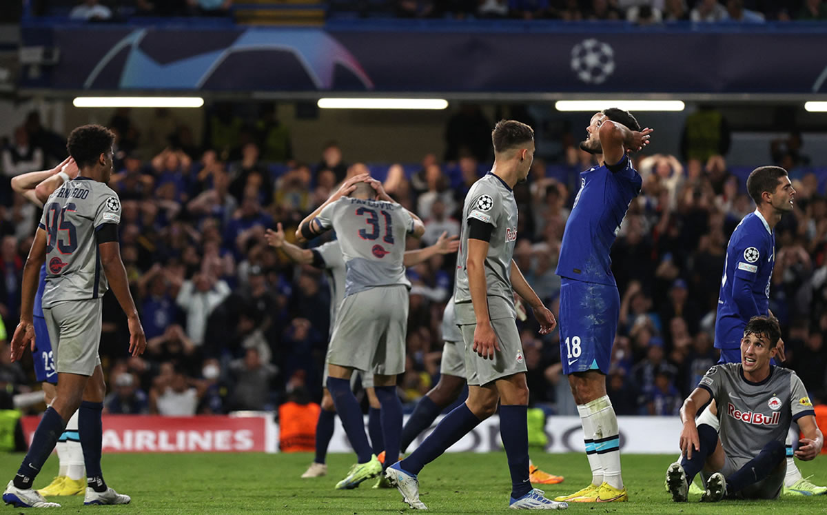 Chelsea vs Salzburg (1-1): Grupo E. UEFA Champions League - Vimarsana News