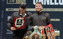 Eddy Reynoso y Canelo, una pareja llena de éxitos | AFP