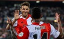 Santi Giménez (Captura de Twitter Europa League).