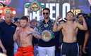 Canelo y Golovkin se verán las caras arriba del ring este 17 de septiembre (Mexsport)