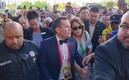 Chávez llegó como un rockstar