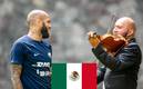 Dani Alves celebró acompañado del mariachi (Twitter @PumasMX)
