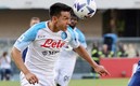 Hirving Lozano con el Napoli frente al Hellas Verona. (EFE)