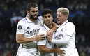 Nacho, Marco Asensio y Valverde celebran un gol | Reuters