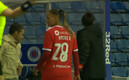 Nycole Raysla durante el juego de Champions League. (FOTO: Rangers TV)