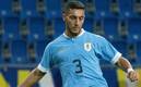 Sebastián Cáceres debutó con la selección mayor de Uruguay (AFP)