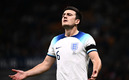Harry Maguire durante el juego de Inglaterra ante Italia. (FOTO: AFP)