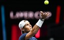 Rafa Nadal durante su participación en la Copa Laver. FOTO: AFP.