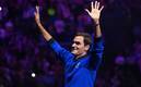 Roger Federer puso fin a su legendaria carrera en la Laver Cup (AFP)