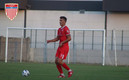 Salvador Pliego con el FK Kozara. (FOTO: FK Kozara)