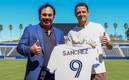 Hugo Sánchez y Chicharito convivieron en Los Ángeles (Foto: Twitter @LAGalaxy_Es)