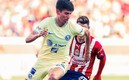 Jürgen Damm, del América, anotó el segundo gol en el Clásico amistoso. (@ClubAmérica)