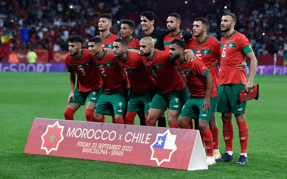 Selección de Marruecos (AFP).
