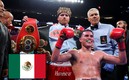 Canelo Álvarez y David Benavidez (MexSport).
