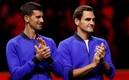 Novak Djokovic y Roger Federer (Reuters).