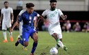 Arabia Saudita y Estados Unidos jugaron un amistoso en España. (AFP)