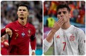 Cristiano Ronaldo y Álvaro Morata | EFE