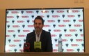 Duilio Davino anunciando su salida de Rayados. (Jorge Rosales)