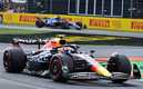 Checo Pérez concluyó tercero en el tercer entrenamiento del GP de Italia (Reuters)