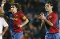 Puyol y Márquez en el Barcelona | EFE