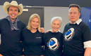 Maye Musk y sus hijos Kimbal y Elon. (FOTO: Instagram)