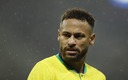 Neymar en un partido de Brasil. (Reuters)