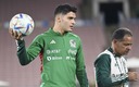 Raúl Jiménez en el entrenamiento de la Selección Mexicana. (Imago7)