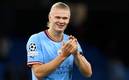 Erling Haaland elogió a Pep Guardiola (Reuters)