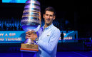Djokovic se llevó a casa el enorme trofeo | AFP