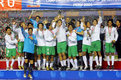 Imagen del festejo del Tri campeón del Mundial Sub 17 en Perú 2005. Foto: Mexsport