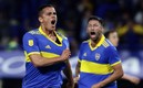 Javier Morales celebrando su gol (AFP).