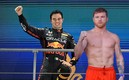 Checfo Pérez y Canelo Álvarez (AFP/MexSport).