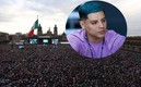 Grupo Firme impuso un récord de asistencia en el Zócalo de la CDMX durante su presentación. FOTO: EFE.