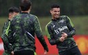 Cristiano Ronaldo, durante una práctica con el Manchester United. FOTO: Reuters.