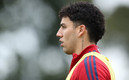 Jorge Sánchez en el entrenamiento del Ajax. (FOTO: Ajax)