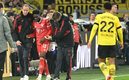 Alphonso Davies dejó el partido tras un golpe en la cara. (FOTO: AFP)
