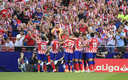 Los Colchoneros sumaron su segunda victoria consecutiva en la Liga y Champions. (EFE)