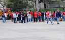 Aficionados de ambos equipos libraron un feroz enfrentamiento antes del partido. (Capturas)