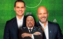 Martinoli, Luis García y Bermúdez, tres referentes totales de la televisión deportiva.