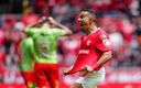 Sanvezzo celebrando el 1-0 provisional contra Juárez. (Imago7)