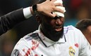 Antonio Rüdiger sufrió una herida profunda al marcar gol con el Madrid. (Reuters)