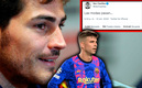 Iker Casillas insinuó que Barcelona es "un equipo de moda" que va de bajada. (Mexsport)