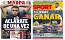 Las portadas de los medios deportivos de este miércoles (Marca | Sport)