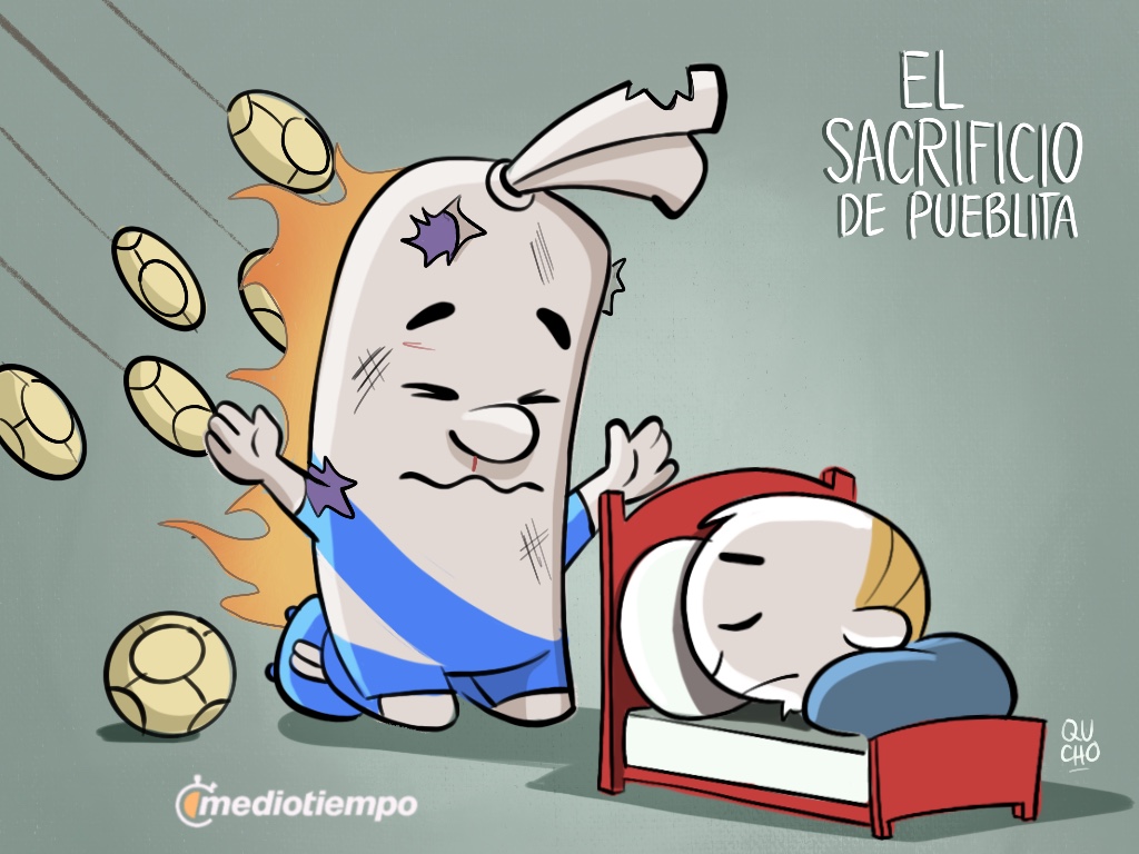 El sacrificio del Puebla