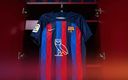 La camiseta que lucirán los Culés este domingo. (@FCBarcelona_es)