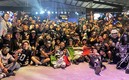 Algunos de los aficionados que acudieron al Raider Nation Fest 2022 (Captura de Twitter NFL México).