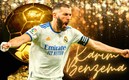 Benzema, nombrado Balón de Oro en 2022 por su temporada con Real Madrid. (@karimbenzema)