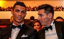 Cristiano Ronaldo y Lionel Messi (Captura de Twitter @Masquefutbol21).