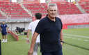 Aguirre en el Mallorca vs Almería. (EFE)