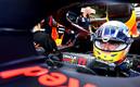 Checo Pérez tuvo altibajos en las prácticas libres. (Foto: AFP)